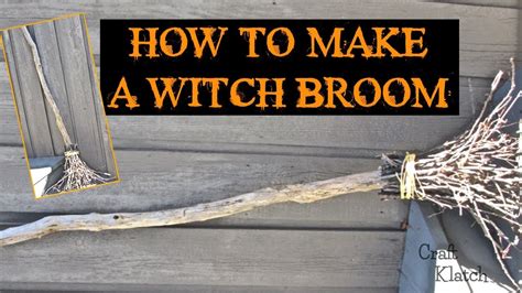 Halloween Home Decor: Crafting a Witches Broom with String